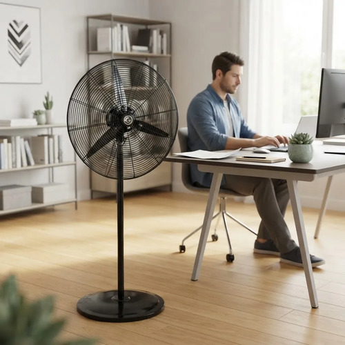 Ventilador Industrial De Pie Goldtech 3 Aspas 26 -tyt - Imagen 3
