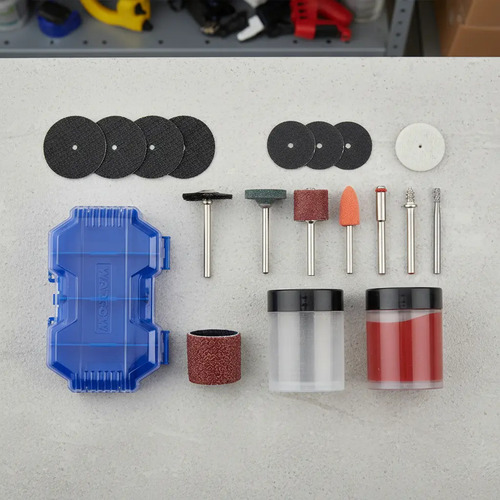 Set X 80 Pcs Accesorio Mini Torno 1/8 Wrr7080 Wadfow - Imagen 3