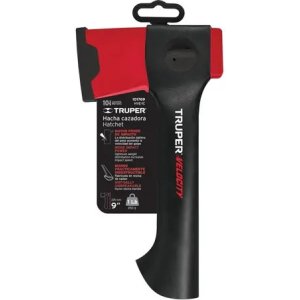 Hacha De Mano Cazadora 453g Cabo Corto Nylon Truper Velocity