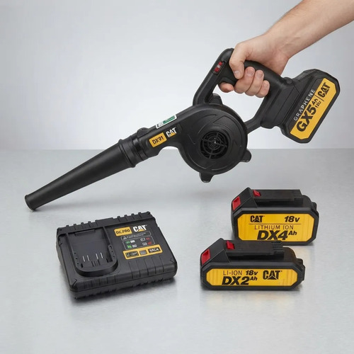 Sopladora Caterpillar 20v + Bateria 2ah Y 4ah + Cargador - Imagen 5