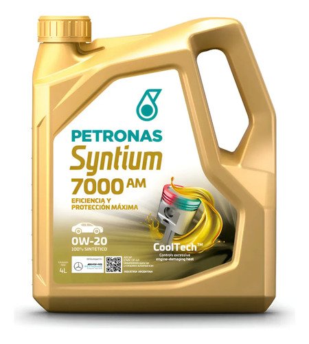 Aceite para motor Petronas sintético 0W-20 para auto/camioneta
