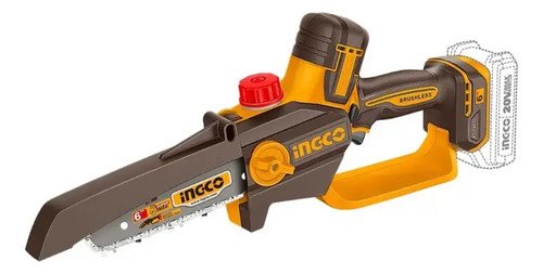Motosierra A Bateria Ingco Autolubricant +2 Bat Ycarg Regalo - Imagen 3