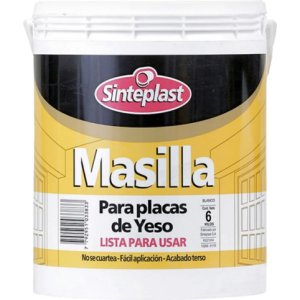 Masilla Para Yeso 6 Kg Sinteplast - Tyt