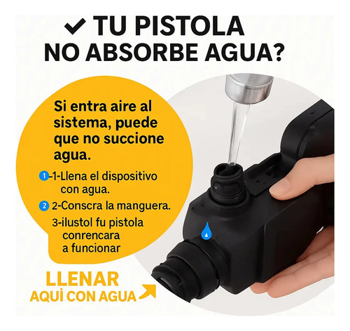 Hidrolavadora eléctrica Techhouse jabon y cera - Imagen 3