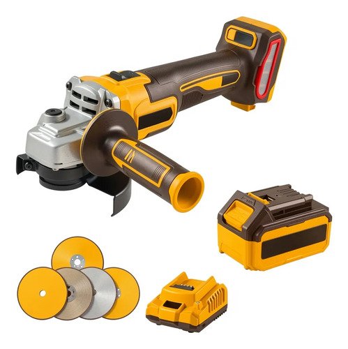 Amoladora Ingco Cagli261521 115mm 20v Brush (1x4.0ah)