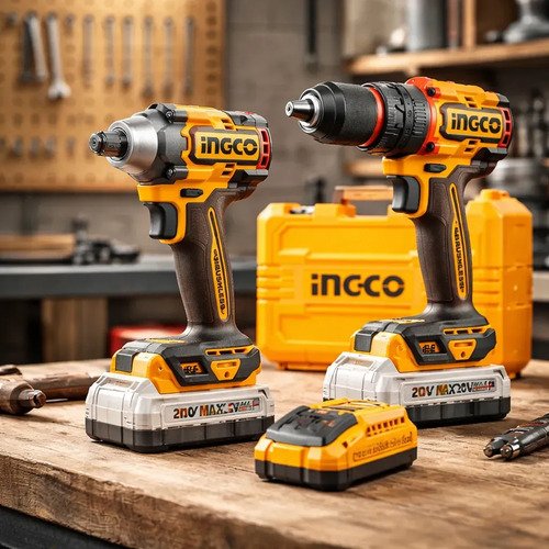 Llave De Impacto A Bateria 42v Brushless 460nm 1/2 Ingco