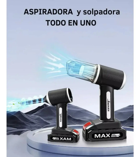 Aspiradora inalámbrica De mano Goldtech Recargable Tech01 1L - Imagen 5