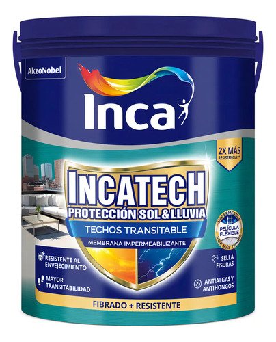 Impermeabilizante Inca Incatech Fibrado