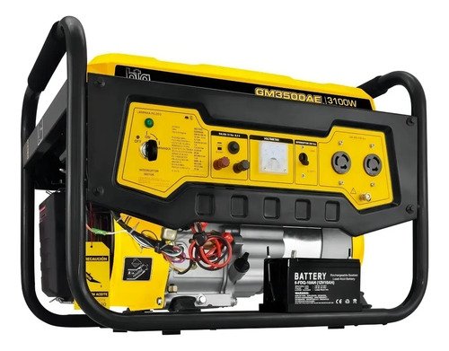 Generador Portátil BTA Tools 3500 3100W Nafta Arranque Eléctrico AVR 4 Tiempos