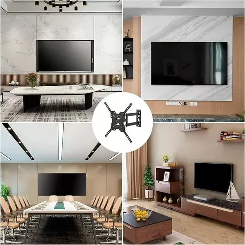 Soporte Tv Articulado Inclinable Giratorio para Pantallas de 14 a 55 y 18 kg - Imagen 8