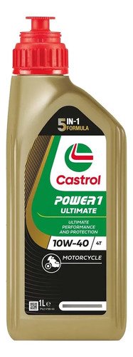 Aceite Castrol Power 1 4t Ultimate 10w40 Sintetico