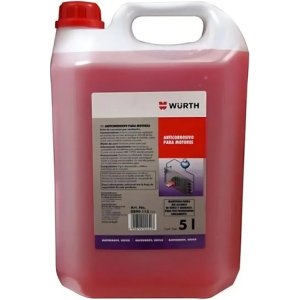 Liquido Agua De Radiador Anticorrosivo Wurth 5 Litros Rosa