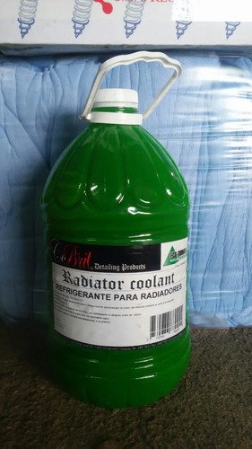 Agua De Radiador X 5 Lts Verde- Anticongelante Anticorrosiva Verde - Imagen 2