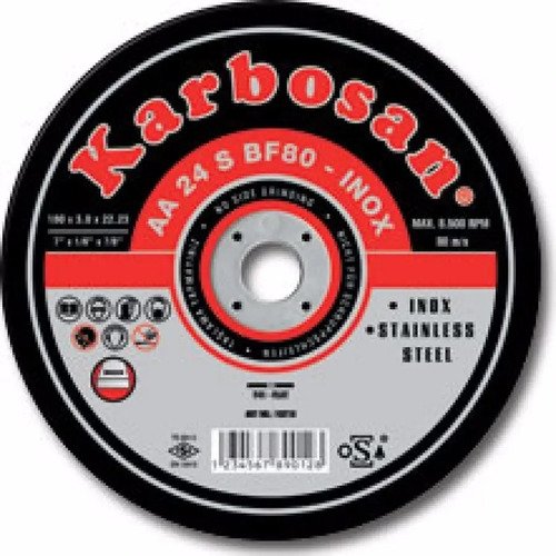 Disco De Corte 9'' Amoladora Karbosan 2mm Inoxidable - Tyt