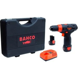 Taladro Atornillador A Bateria Bahco De 3/8 12v 2ah Negro