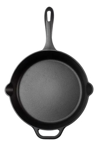 Sartén Hierro Curado 16.5cm (635) Ref.32395 Victoria Negro - Imagen 2