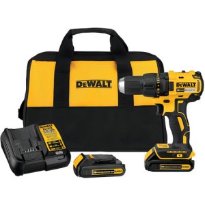 Taladro Percutor Atornillador Inalámbrico De 13mm Dewalt Dcd Amarillo 50 Hz
