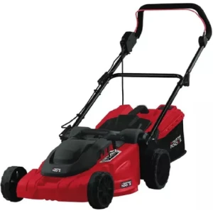 Cortadora De Césped Eléctrica Con Recolector 1700w Color Rojo