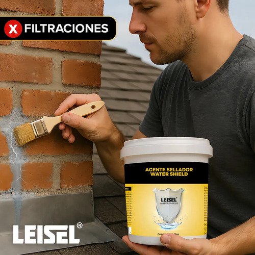 Agente Sellador Water Shield Marca Leisel 1 Litro - Imagen 7