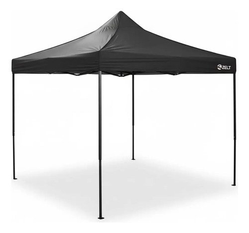 Carpa Para Carpa Plegable, 3 X 3 Pulgadas, Articulada Y Acordeón, Color Negro