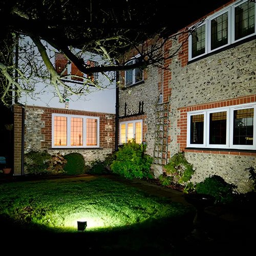 Foco Reflector Led Exterior 200w Con 1 Año Negro Blanco Frio - Imagen 3