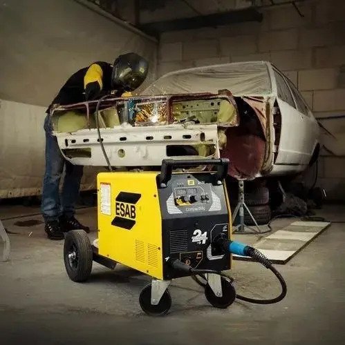 Equipo Soldar 200amp Mig 170amp Mma Esab Compactmig 215l Amarilla - Imagen 4
