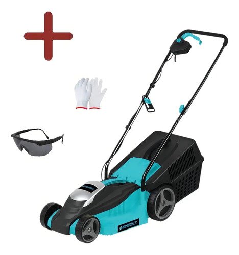 Cortadora Césped Eléctrica Energy 1000w 32cm Bolsa 30l 3 Alturas Ml320/220