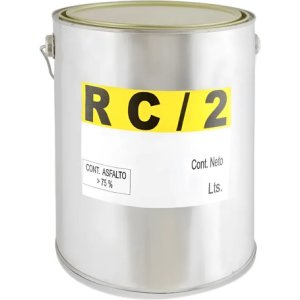 Impermeabilizante Rc2 Para Imprimación Y Membranas Asfáltica Negro Mate