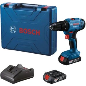 Taladro Inalambrico Percutor De 1/2 Bosch Gsb 183-li Color Azul 18v