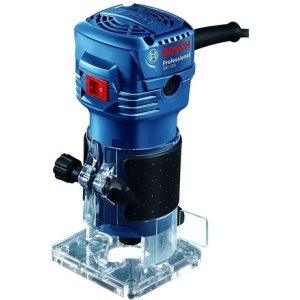 Fresadora Bosch Gkf 550 Professional 33.000 Rpm Color Azul
