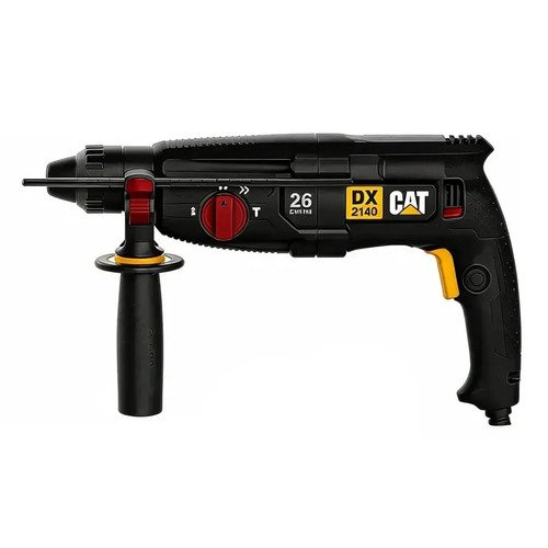 Rotomartillo 800w 1100 Rpm 26 Mm Dx2140 + 3 Cinceles Sds Plus Da03903 Cat Negro 50 Hz - Imagen 2
