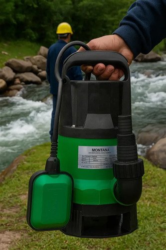 Bomba De Agua Sumergible 1/2 Hp Montana - Desagote Verde - Imagen 2