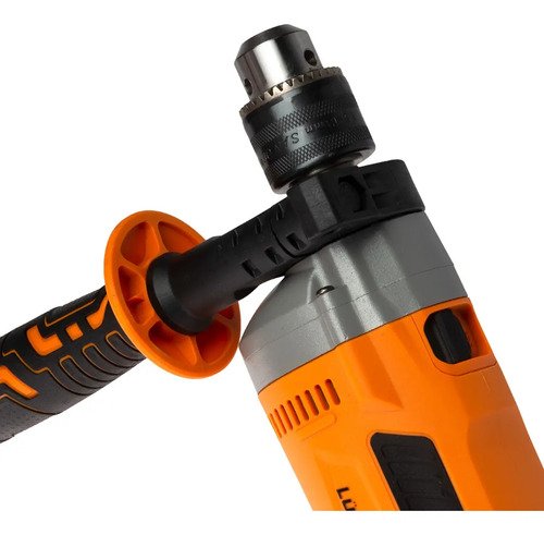 Taladro Con Percutor 710w 13mm Vel Variable Lusqtoff Color Naranja Frecuencia 50 Hz - Imagen 3