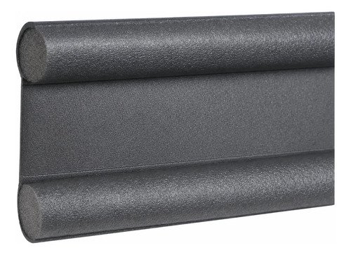 Burlete Tipo Chorizo Doble Bajo Puerta Zócalo Puertas 95 Cm Gris Oscuro Liso
