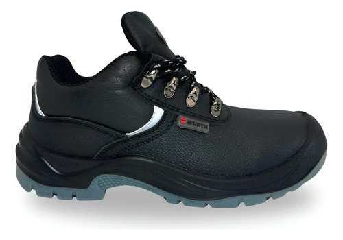 Zapato De Trabajo - Cuero Hombre -tyt Negro 6