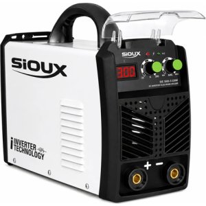 Soldadora Inverter Sioux 300a Igbt Electrodo 220v Blanco