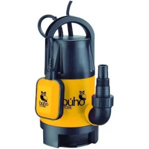 Bomba Sumergible Pozo Negro Aguas Sucias 750 W 1hp Buho Amarillo
