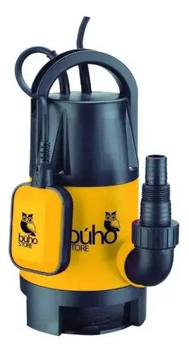 Bomba Sumergible Pozo Negro Aguas Sucias 750 W 1hp Buho Amarillo