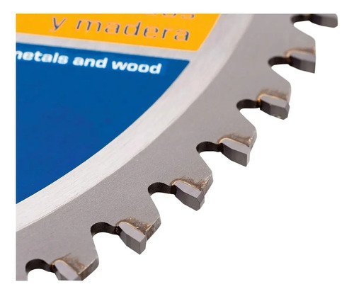 Disco Sierra 10'' 250mm Madera Aluminio Melaminico 60t Irwin Amarillo - Imagen 3
