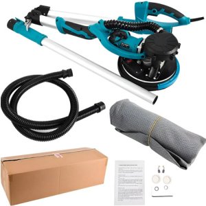 Lijadora Orbital De Yeso Pared Techo Plegable 850w + Bolsa Celeste