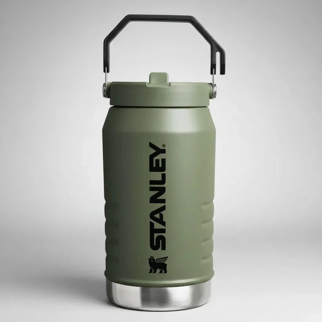 Termo Stanley Flip Straw Water Jug 1.9 L Color Verde