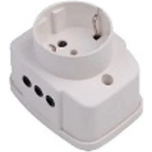 Toma Corriente 1 Shucko + 2 Salidas 3 Lineas 10amp 250v  Tyt