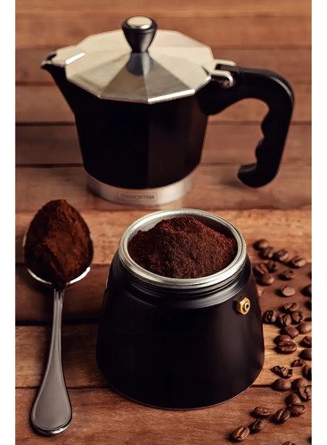Cafetera Espresso Italiana Tramontina Coffee & Tea De 320 Ml, Color Negro - Imagen 4