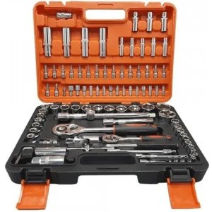 Set Caja De Dados Juego Herramientas 94 Piezas/j005 Naranja