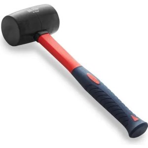 Martillo De Goma Bremen 450 Gramos Mango Fibra Cod. 7110 Dgm