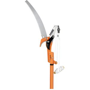 Cortador Para Ramas Altas 2,40m Aluminio Truper 18409 Color Naranja