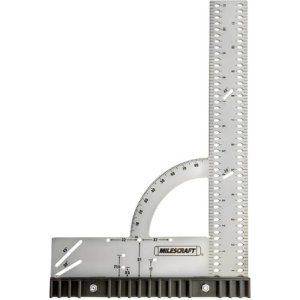 Escuadra Carpintero De Precisión 300mm 8454 Milescraft Plateado