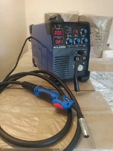 Soldadora Mig 200a Mig - Tig - Mma Electrodo , Tubo 4 Mts Azul - Imagen 2