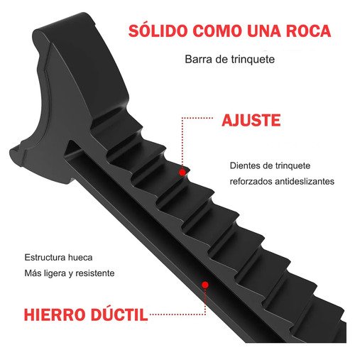 Set De 2 Banquillos Caballetes De 3 Toneladas Para Auto, Altura Ajustable Para Levantar Suv Pequeños Automotrices - Imagen 2