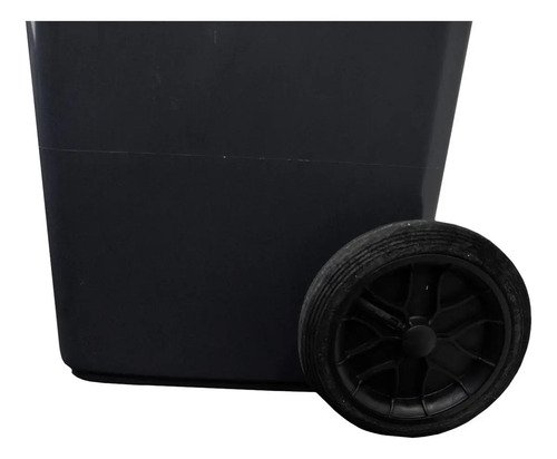 Contenedor Tacho De Basura Residuos Con Ruedas 120 Lts Color Gris - Imagen 7